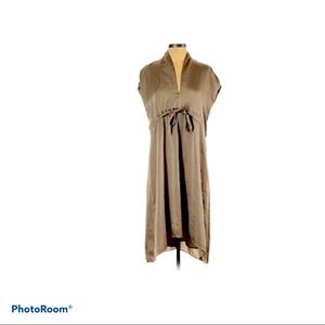 Isda & Co Women Brown Casual Dress S